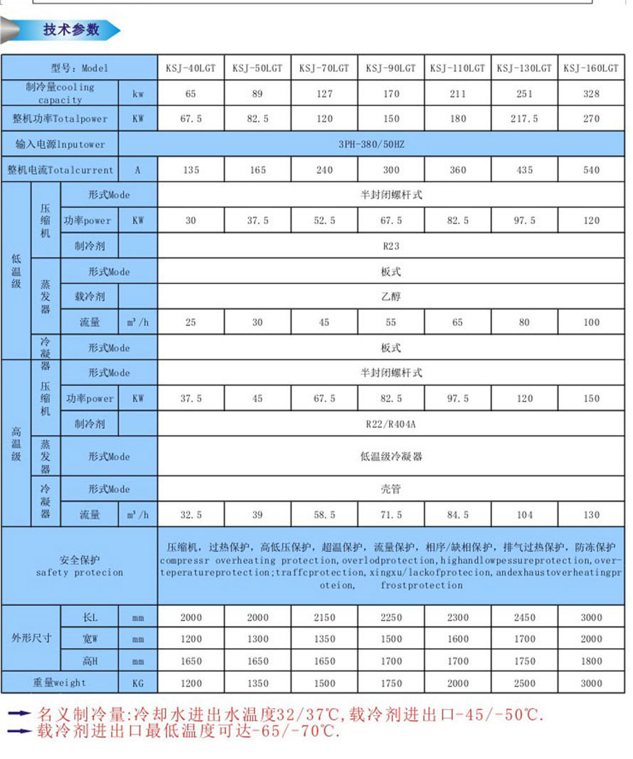 复叠式冷水机组 水冷螺杆式防爆复叠式冷水机组